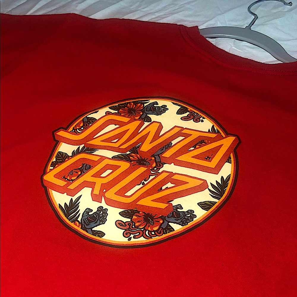 Santa Cruz Skate Vacation Dot T-Shirt
